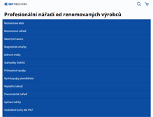 Tablet Screenshot of eshop.gmtechnik.cz